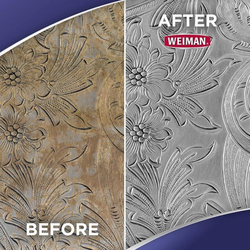 Weiman Wipes Jewelry Polish Cleaner Silver Copper Tarnish Remover Wipes, 20 Cnt