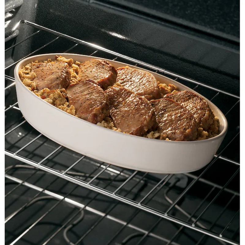 30-In 4 Burners 5.0-Cu Ft Freestanding Electric Ran ( White )