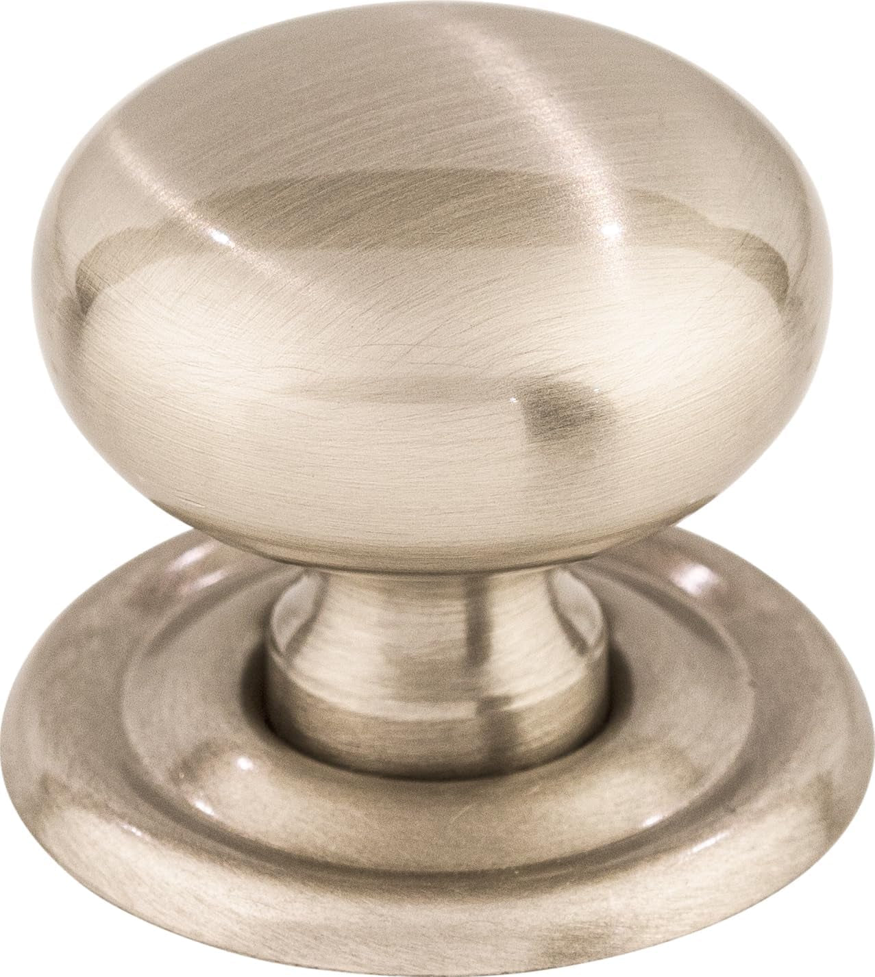M1315 Victoria Knob W/Back Plate Nickel