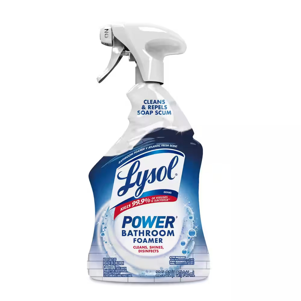 32 Oz. Power Bathroom Foam Disinfecting Cleaner Spray