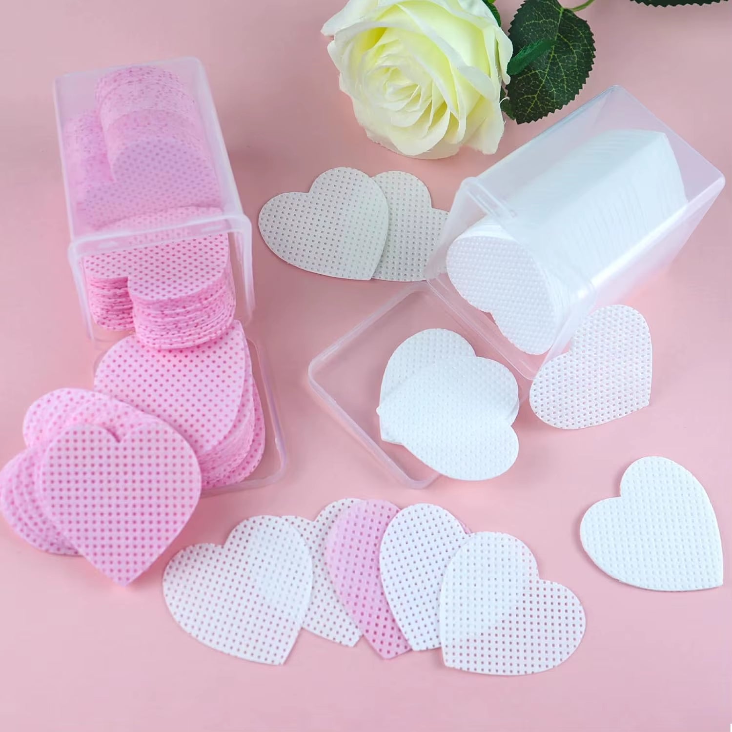 200Pcs Lint Free Nail Wipes,Nail Polish Remover Wipes,Eyelash Extension Glue Wipes,Nail Polish Remover Pads Nail Supplies,For La