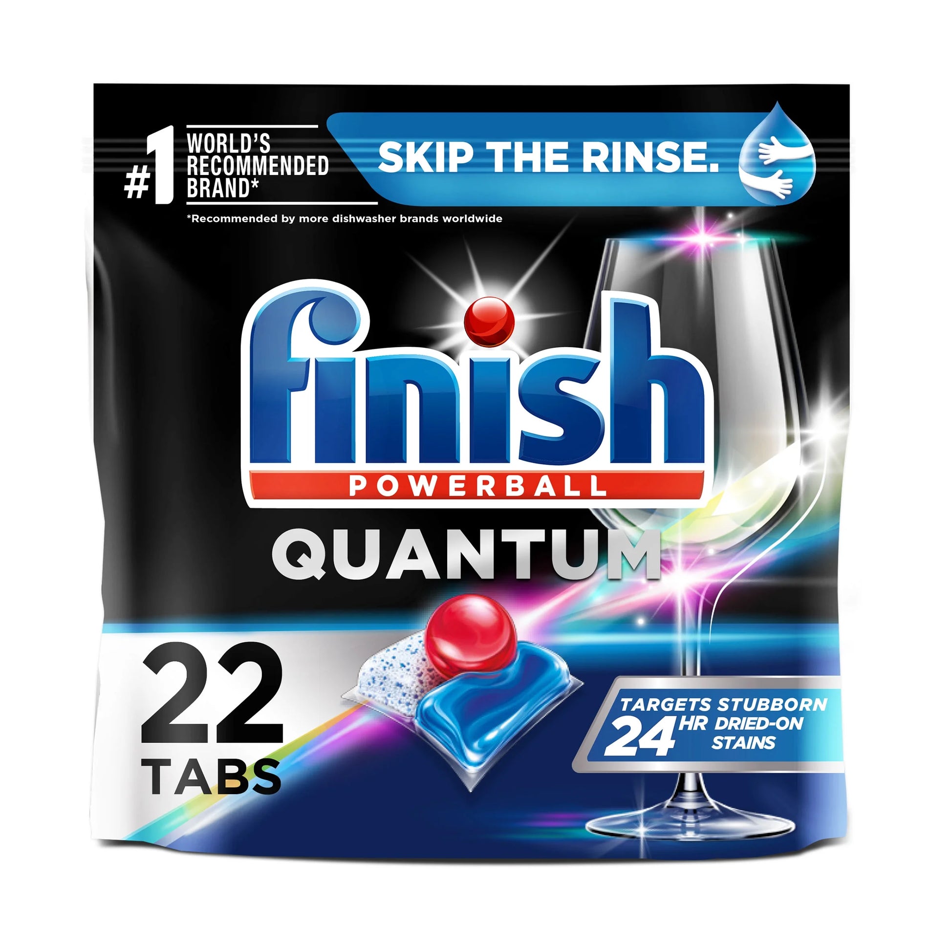 Quantum Dishwasher Detergent, Dishwashing Tablets, 22 Count