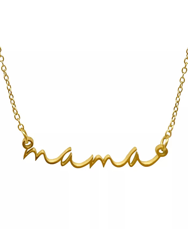 Cursive Mama Necklace