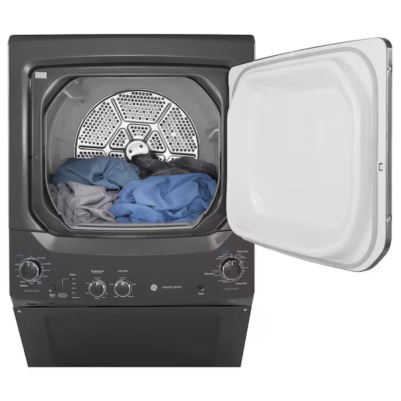 Stacked Laundry Center with 3.8-Cu Ft Top Load Washer and Electric 5.9-Cu Ft Dryer