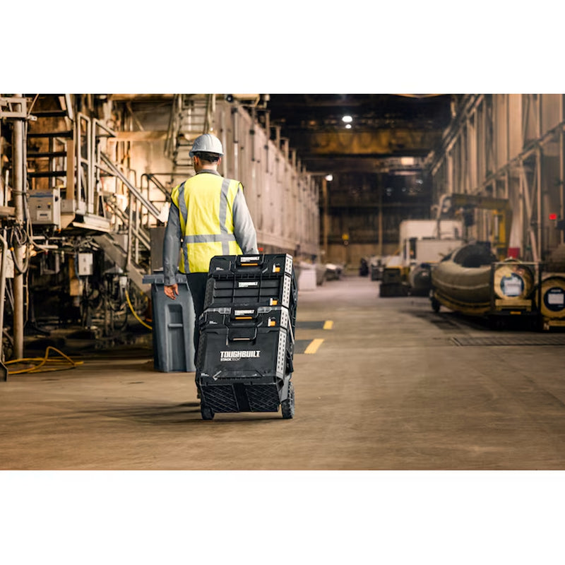 STACKTECH Crate 21-In W X 11.4-In H X 16-In D Plastic/Metal Tool Box