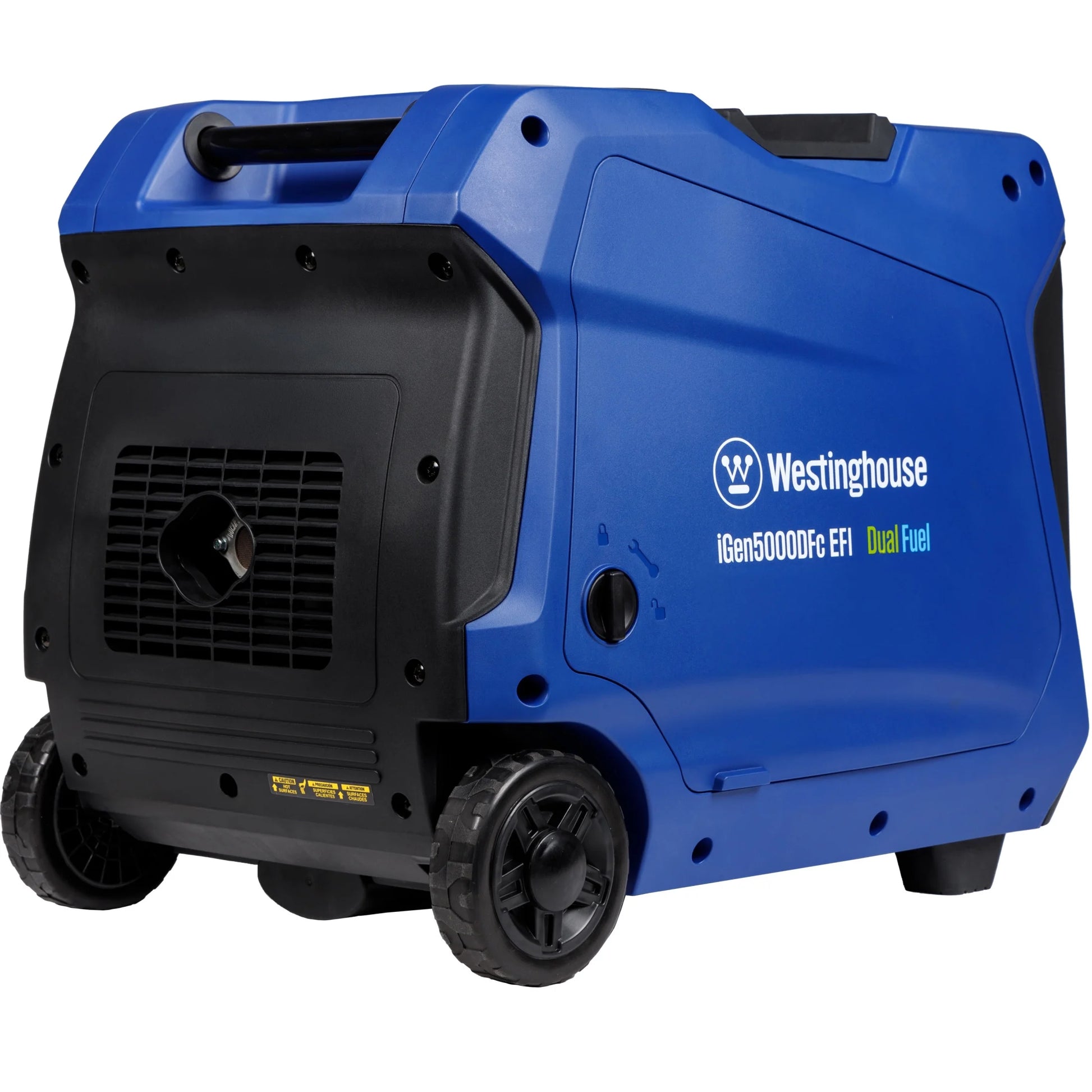 5000 Peak Watt Super Quiet Dual Fuel Portable Inverter EFI Generator, Remote Electric Start, Gas & Propane Powered, RV Ready, CO Sensor, CARB Compliant