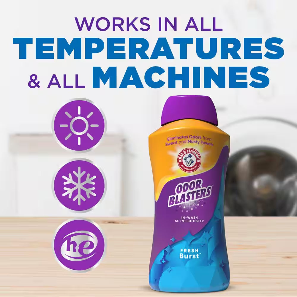 45 Oz. In-Wash Scent Booster Odor Blaster Fabric Softener