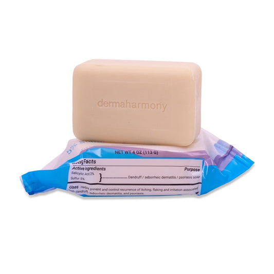 5% Sulfur and 2% Salicylic Acid Bar Soap - 4 Oz - (1 Bar)