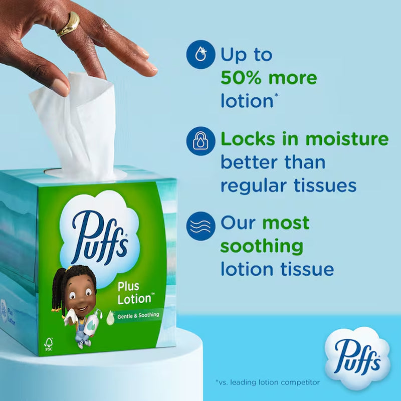 4 -Pack Facial Tissue ( 56 -Count )