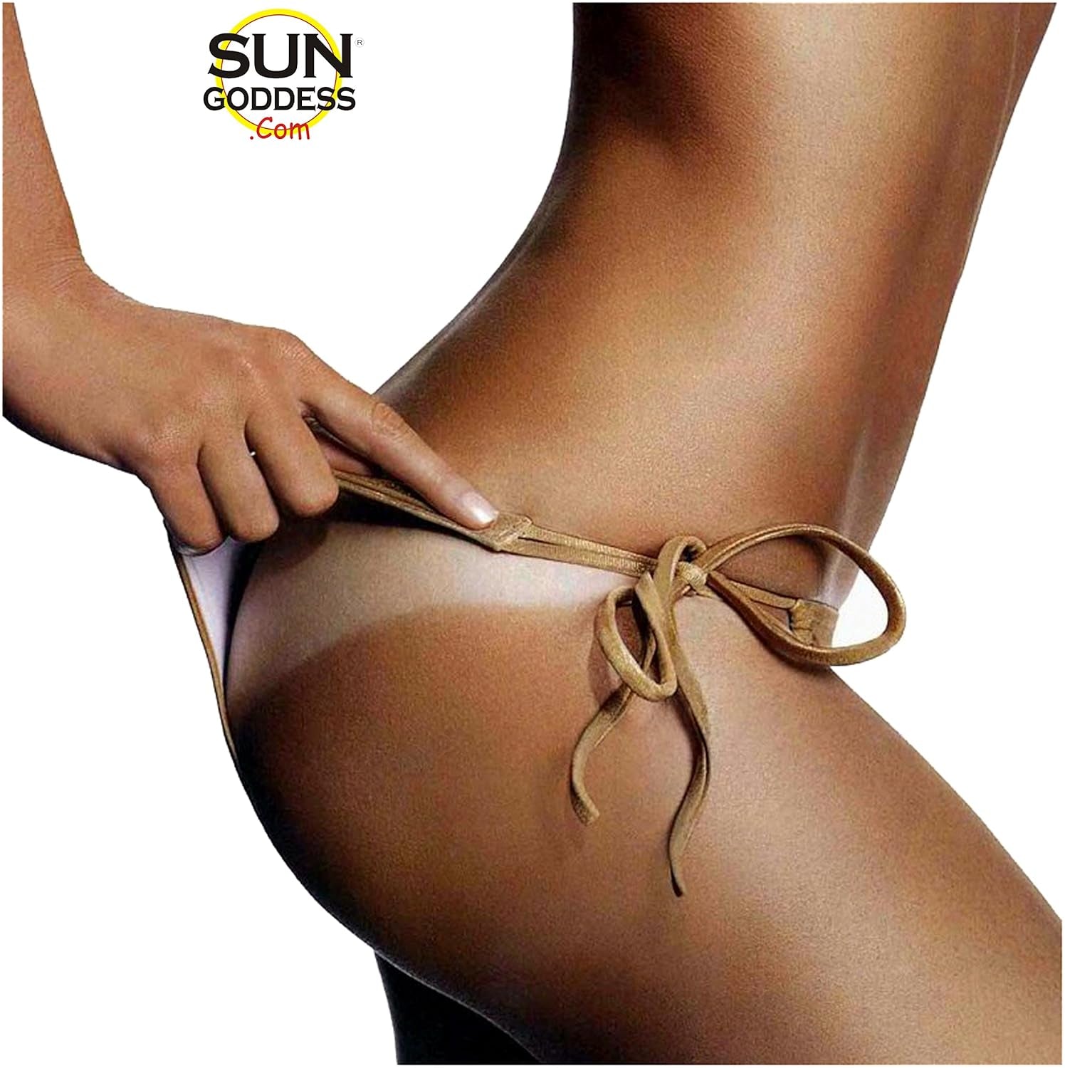 SUN GODDESS - Sunless Self Tanning Lotion - DARK - 8 Oz + INCLUDES: Applicator Mitt, Application Gloves and Best Fake Tanner Lotion Mousse Spray Sample – Gorgeous, Natural Looking Tan Lasts 7 Days