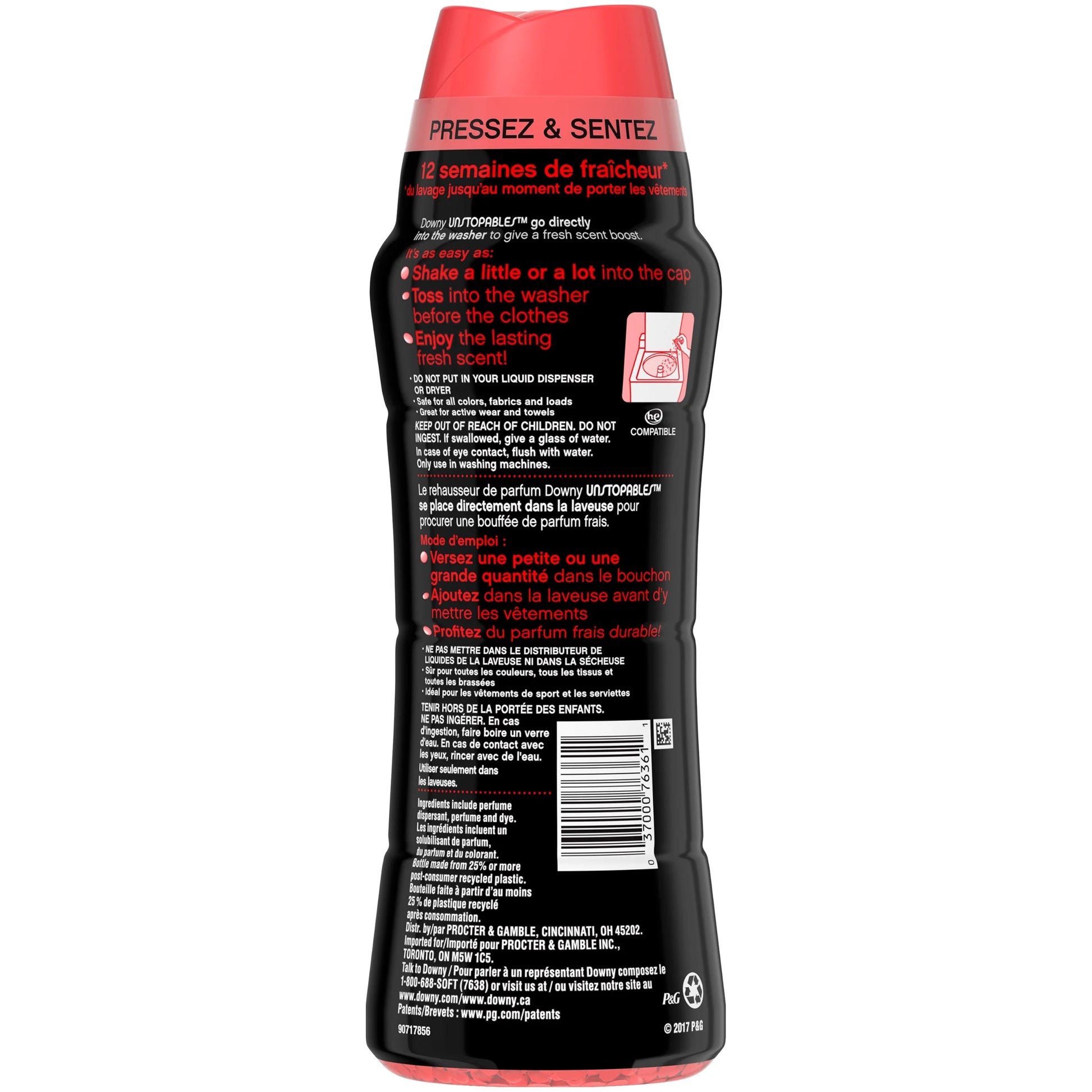 Unstopables Spring In-Wash Scent Booster 20.1 Oz. Bottle
