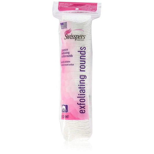 Premium Exfoliating Cotton Rounds 80 Ea (Pack of 6)