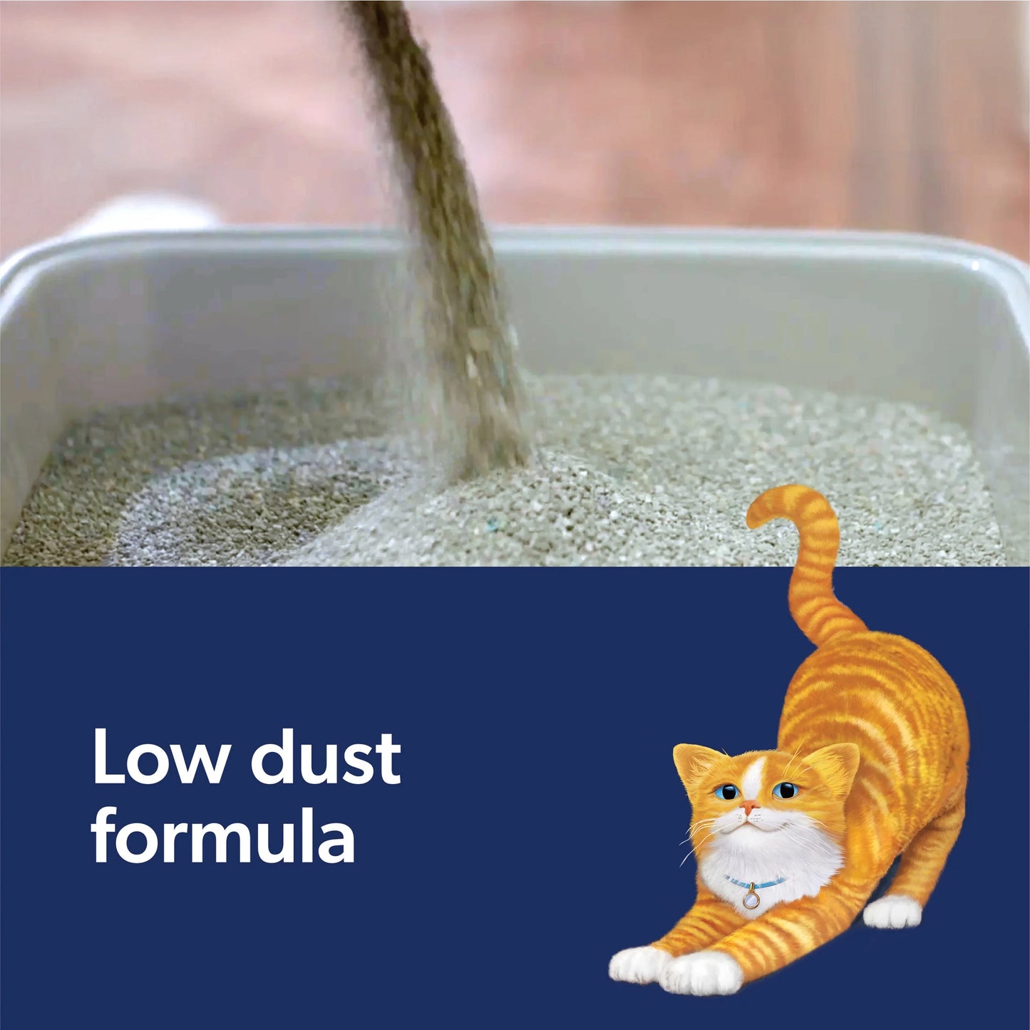 Outstretch Long Lasting Clumping Litter Simply Unscented, 19 Lb. Box