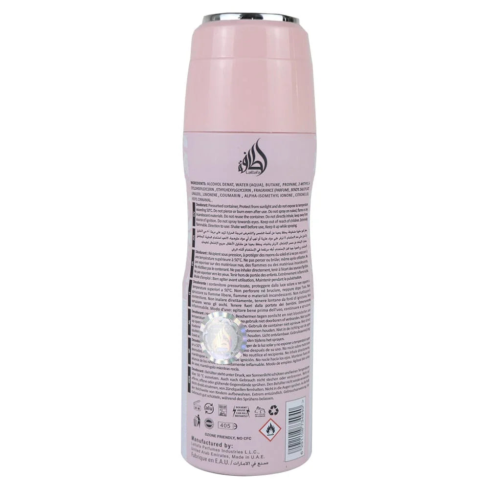Yara Perfumed Deodorant Spray for Unisex, 6.67 Ounce