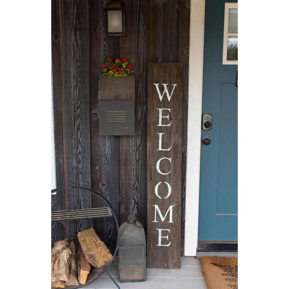 Victoria Welcome Wood Decorative Sign