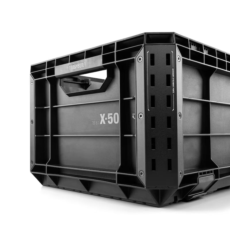STACKTECH Crate 21-In W X 11.4-In H X 16-In D Plastic/Metal Tool Box