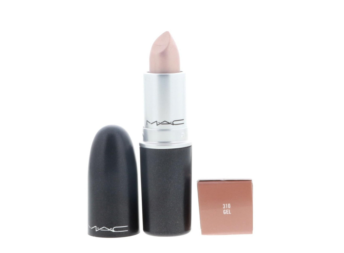 Mac Lipstick Gel Frost Metallic Beige 0.11 Ounce Sheer Colour for Lips