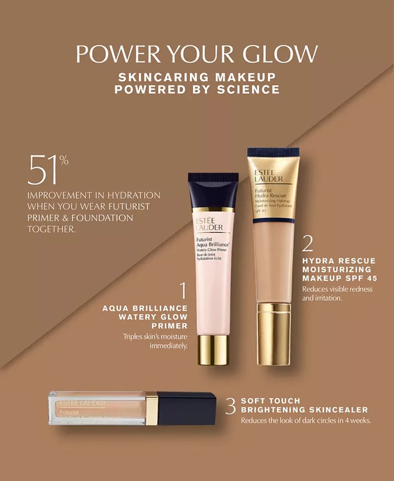 Futurist Hydra Rescue Moisturizing Foundation SPF 45, 1.2 Oz.
