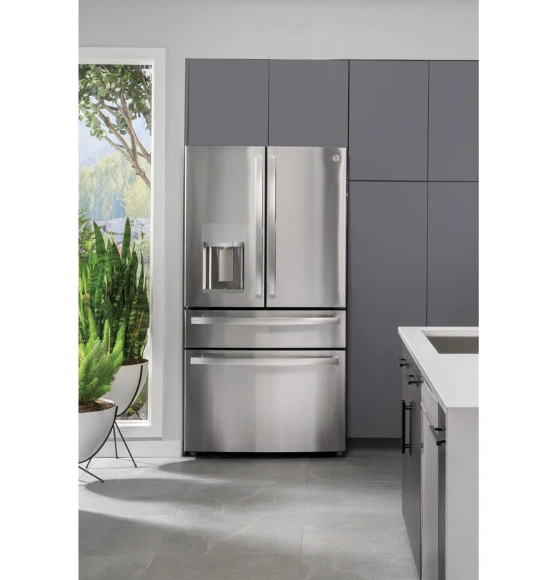 GE Profile Smart Appliances 35.625" French Door 27.6 Cu. Ft. Refrigerator