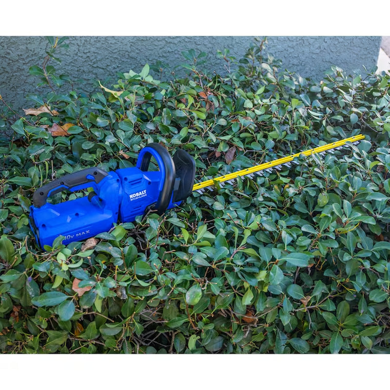 Gen4 40-Volt 24-In Battery Hedge Trimmer 2.0 Ah Battery Included , Charger Included