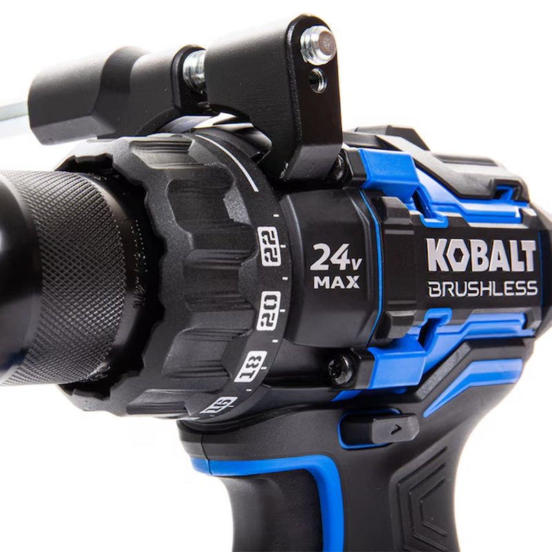 XTR 24-Volt 1/2-In Keyless Brushless Cordless Drill ( 1 -Batteries Included, Charger Included Hard Case Included)