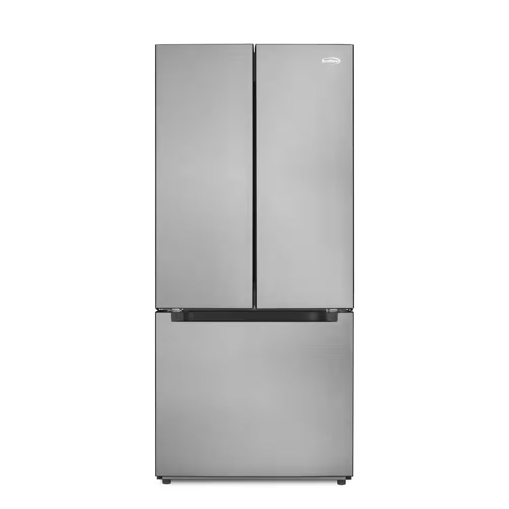 30 In. 18.5 Cu. Ft. Stainless Steel French Door Refrigerator