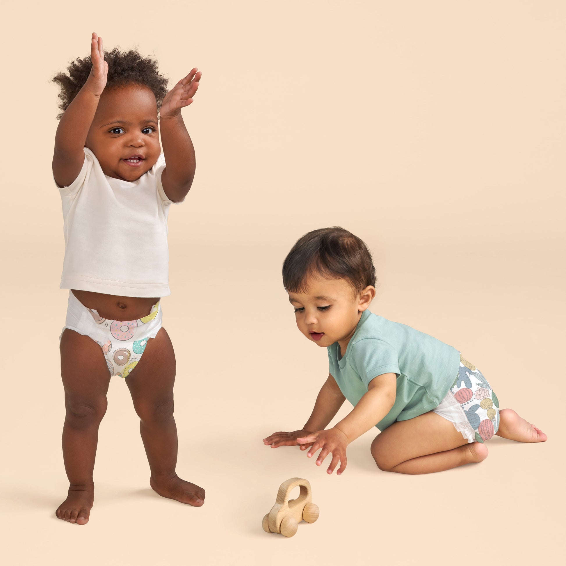 ® Clean Conscious Baby Diapers Size 4 (22-37 Lbs), Hypoallergenic and Fragrance Free, 84 Count