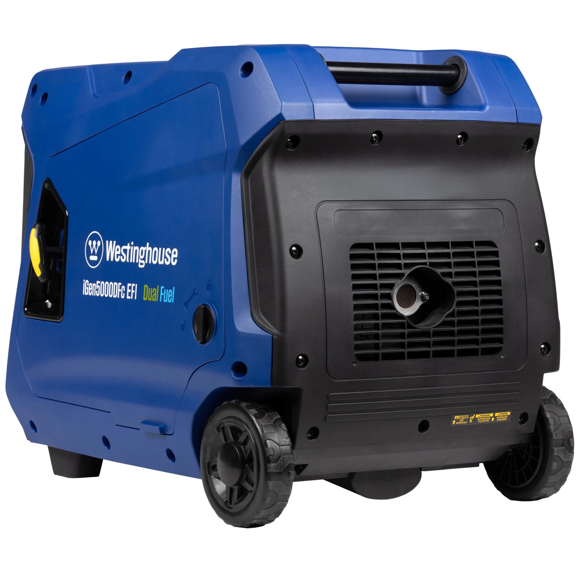 5000 Peak Watt Super Quiet Dual Fuel Portable Inverter EFI Generator, Remote Electric Start, Gas & Propane Powered, RV Ready, CO Sensor, CARB Compliant