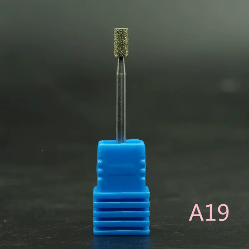 Easynail 3/32" Diamond Nail Drill Milling Nail Cutter Electric Nail Drill Bit for Manicure Drill Bits Accessories Nail Drill