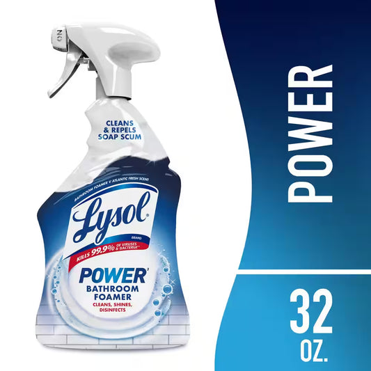 32 Oz. Power Bathroom Foam Disinfecting Cleaner Spray