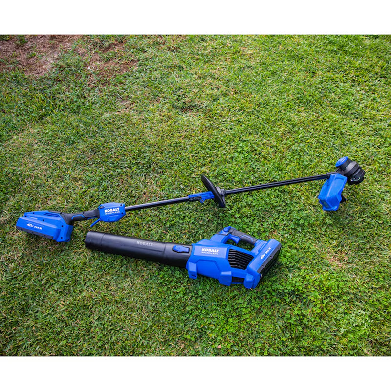 Gen4 40-Volt Cordless Battery String Trimmer and Leaf Blower and 4.0 Ah (Battery Included) (Charger Included)