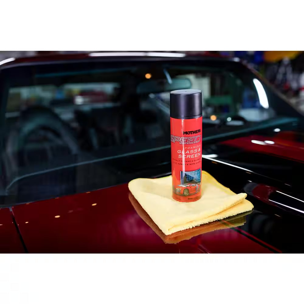 19 Oz. Speed Foaming Glass and Screen Cleaner Spray