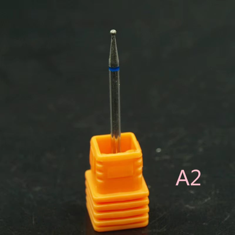 Easynail 3/32" Diamond Nail Drill Milling Nail Cutter Electric Nail Drill Bit for Manicure Drill Bits Accessories Nail Drill