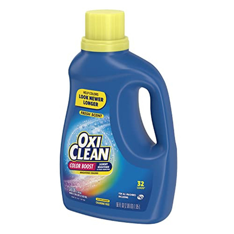 Oxiclean Color Boost Brightener Stain Remover Laundry Detergent 66 Fl Oz