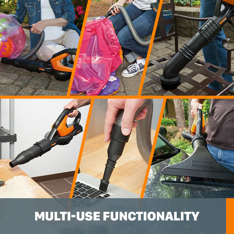 Power Share 20-Volt 80-CFM 120-MPH Battery Handheld Leaf Blower Battery Not Included Charger Not Included
