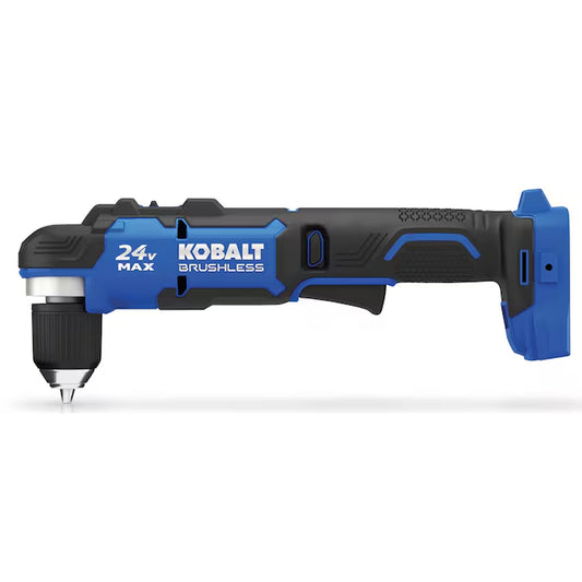 24-Volt 3/8-In Keyless Brushless Right Angle Cordless Drill ( Charger Not Included )
