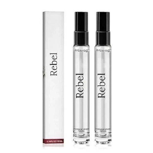 2PCS Rebel Pheromone Cologne for Men, 2024 New Rebel by Alloura for Men, Alloura