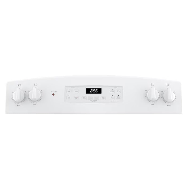 30-In 4 Burners 5.0-Cu Ft Freestanding Electric Ran ( White )