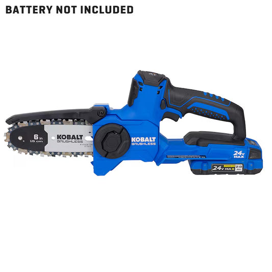 24-Volt 6-In Battery Chainsaw Battery Not Included Charger Not Included