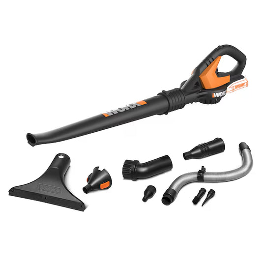 Power Share 20-Volt 80-CFM 120-MPH Battery Handheld Leaf Blower Battery Not Included Charger Not Included
