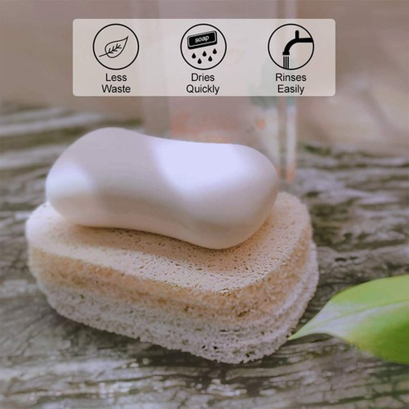 4 Pcs Soap Saver Pad for Bar Soap PVC Bpa-Free Soap Savers for Bar Soap for Kit
