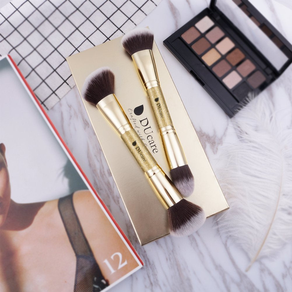 Makeup Brushes Duo End+Makeup Brush Cleaner