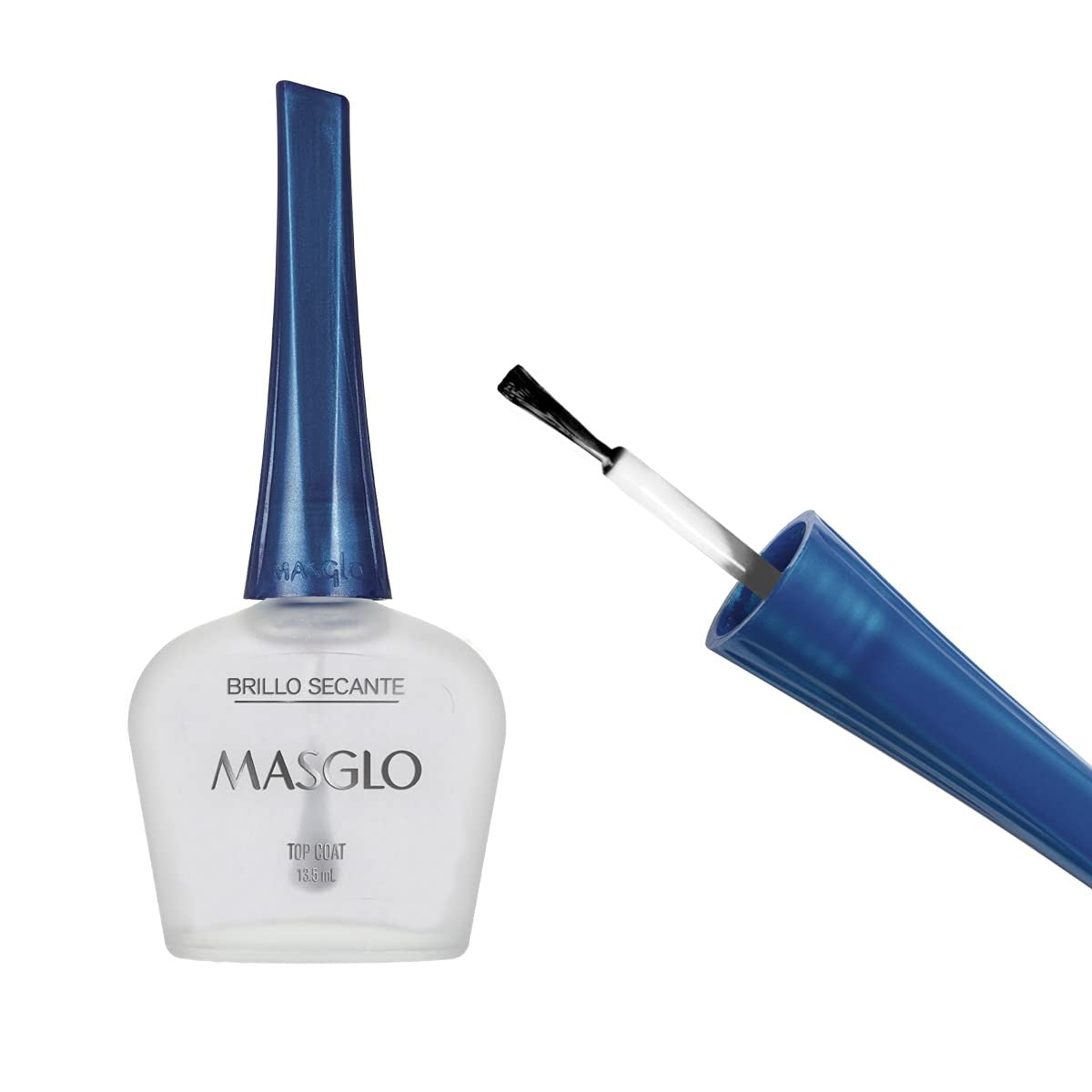 Masglo Tradicional Nail Polish Base Coat Top Coat Salon Quality 13 Fl Oz