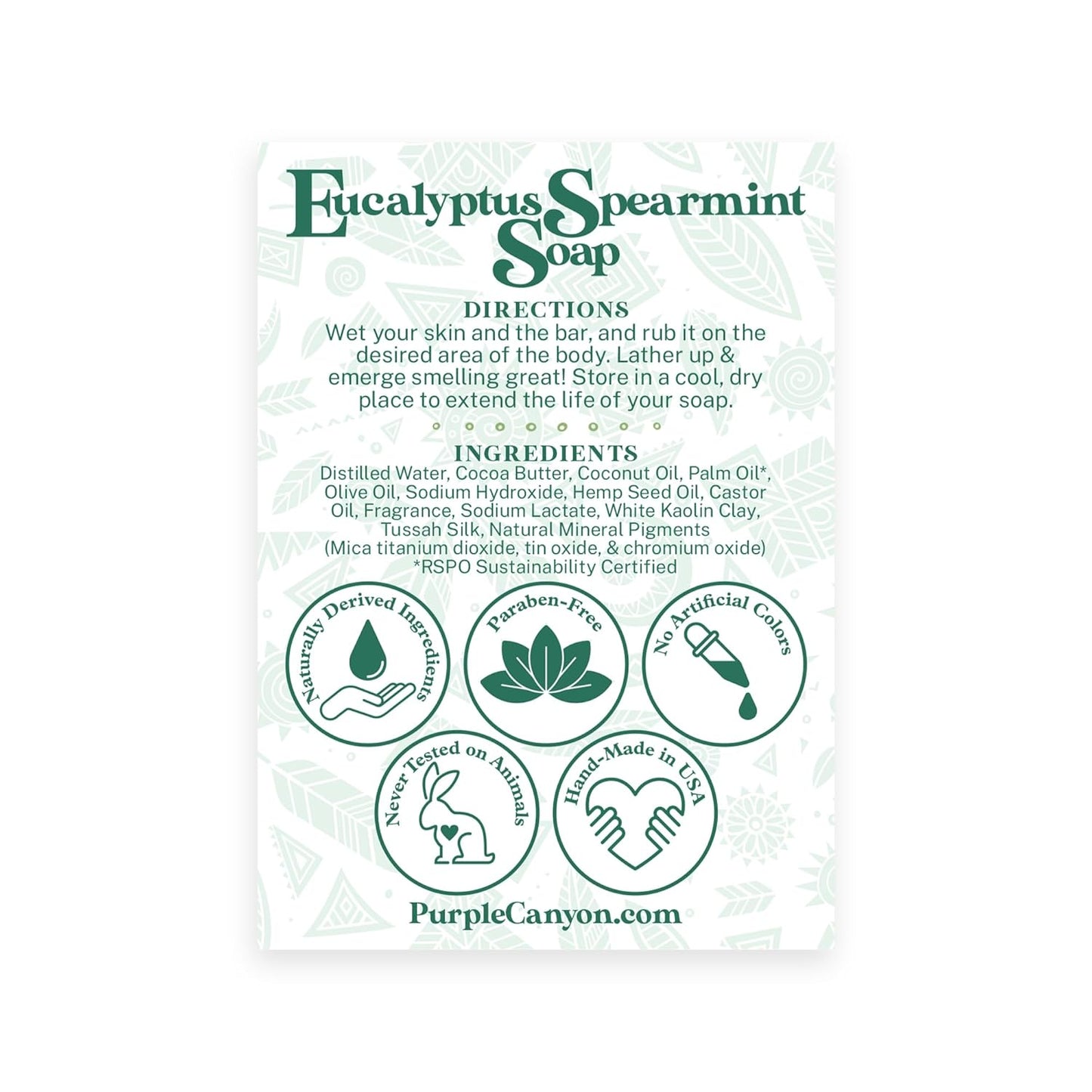 3 Pack of Handmade Soaps 4 Ounces Each | Bar Soap with Eucalyptus Essential Oil, Cocoa Butter, and Olive Oil | Perfect Moisturizing Skin Care Gift Set