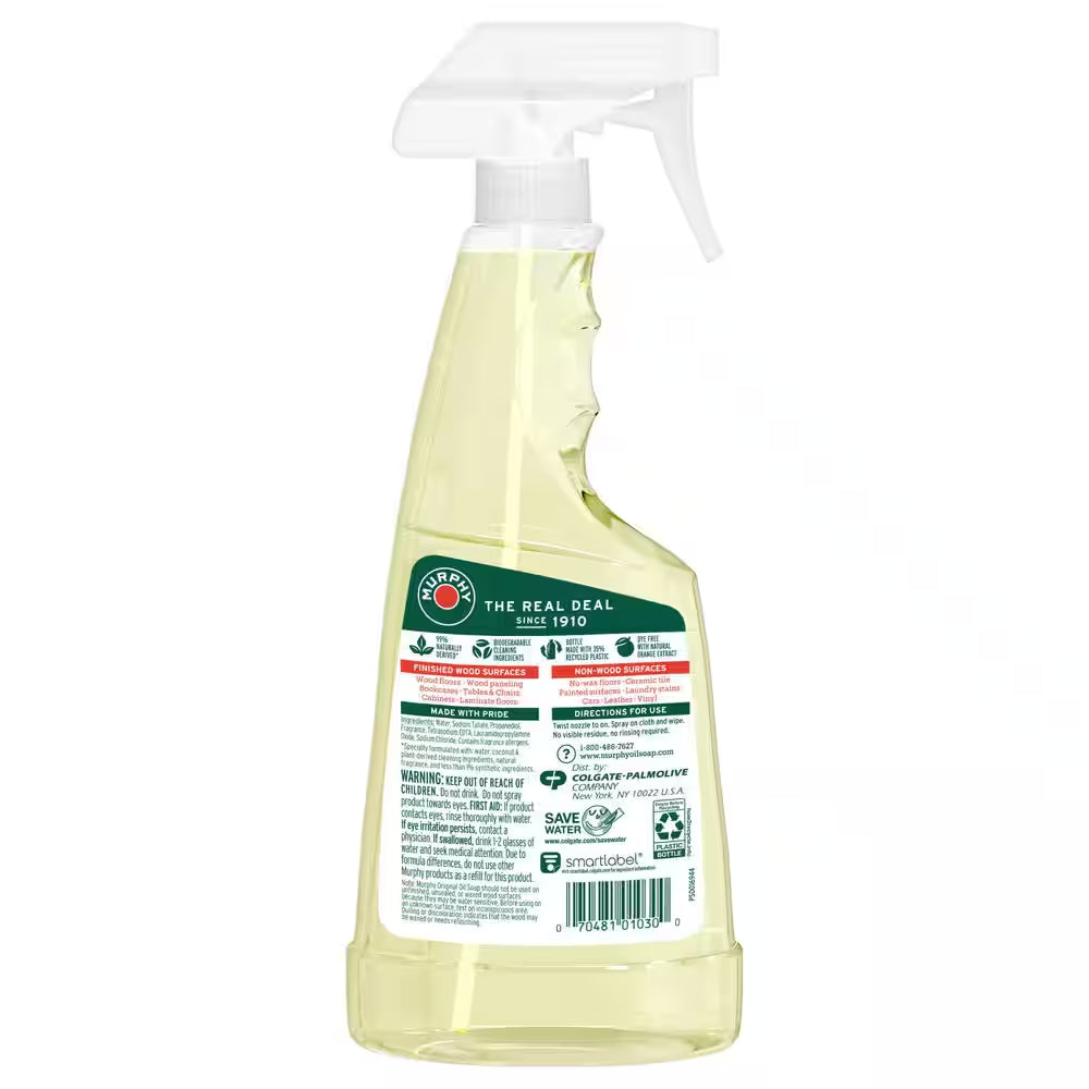 22 Oz. Orange Hardwood Floor Cleaner and Multi Purpose Cleaner Spray