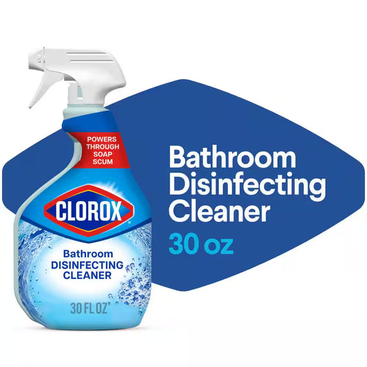 30 Oz. Bleach Free Disinfecting Bathroom Cleaner Spray