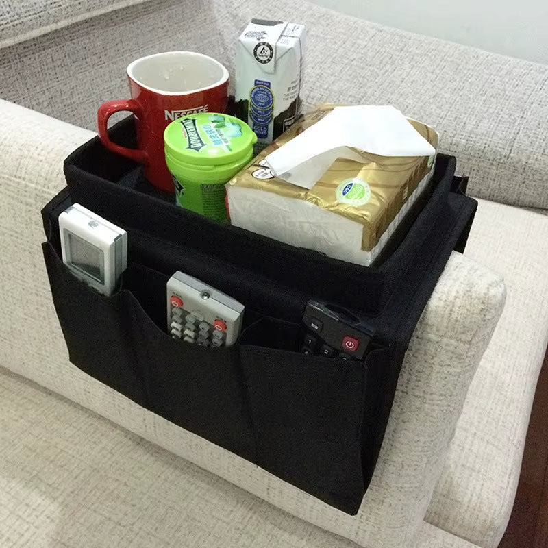 Sofa Storage Bag Sofa Armrest Pad Storage Bag Remote Control Storage Bag Home Storage Bag
