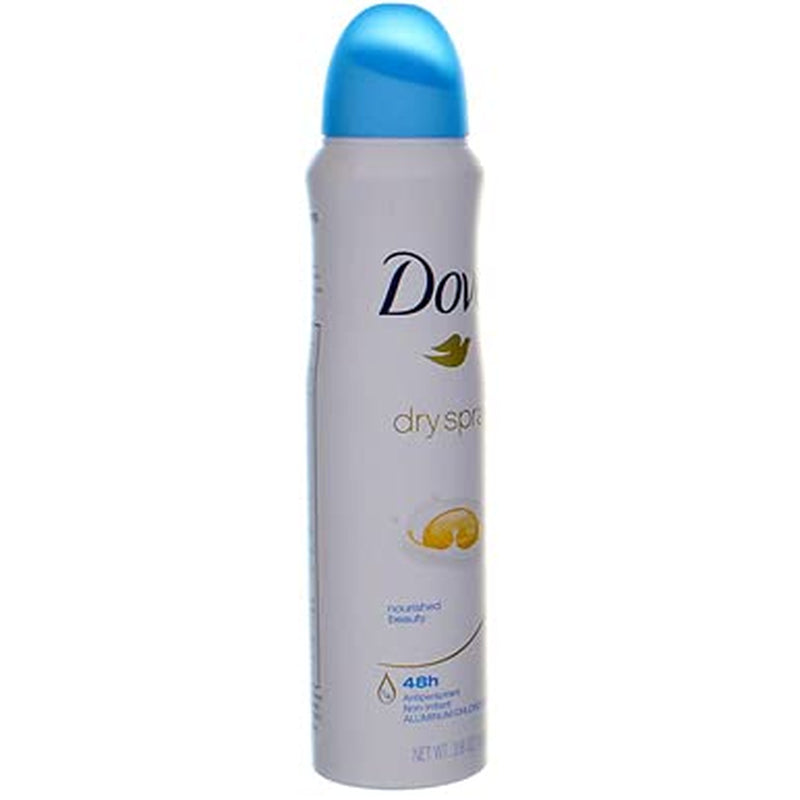 Dry Spray Antiperspirant, Nourished Beauty 3.80 Oz (Pack of 3)