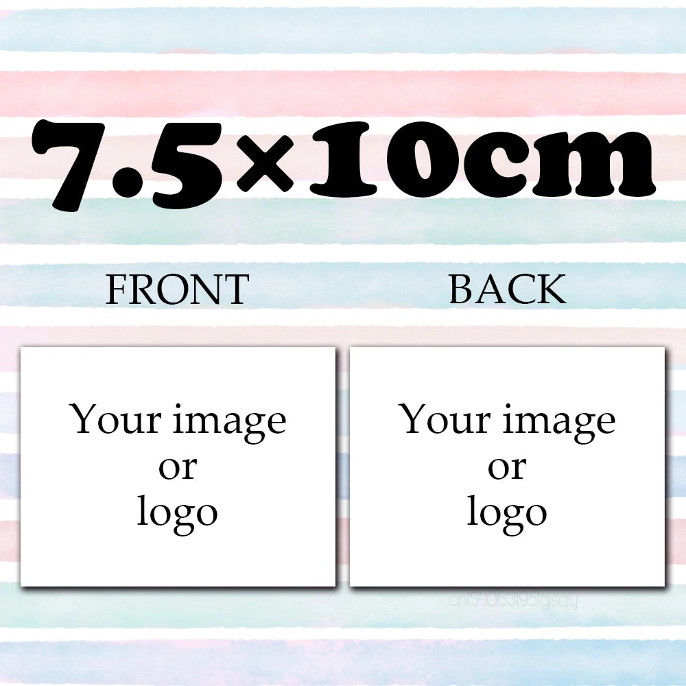 Custom Gift Cards (business card) Full color double-sided printing Gift decoration card Personalized