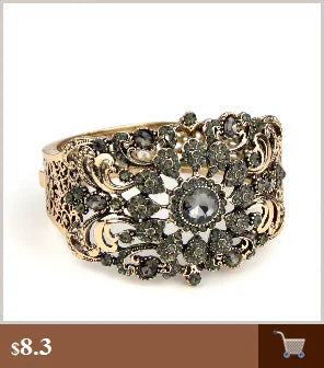 Dropshipping Trendy Love Bangle Bracelets For Women Indian Jewelry Antique Bronze Turkish Snap Design Cuff Valentines Day Gift